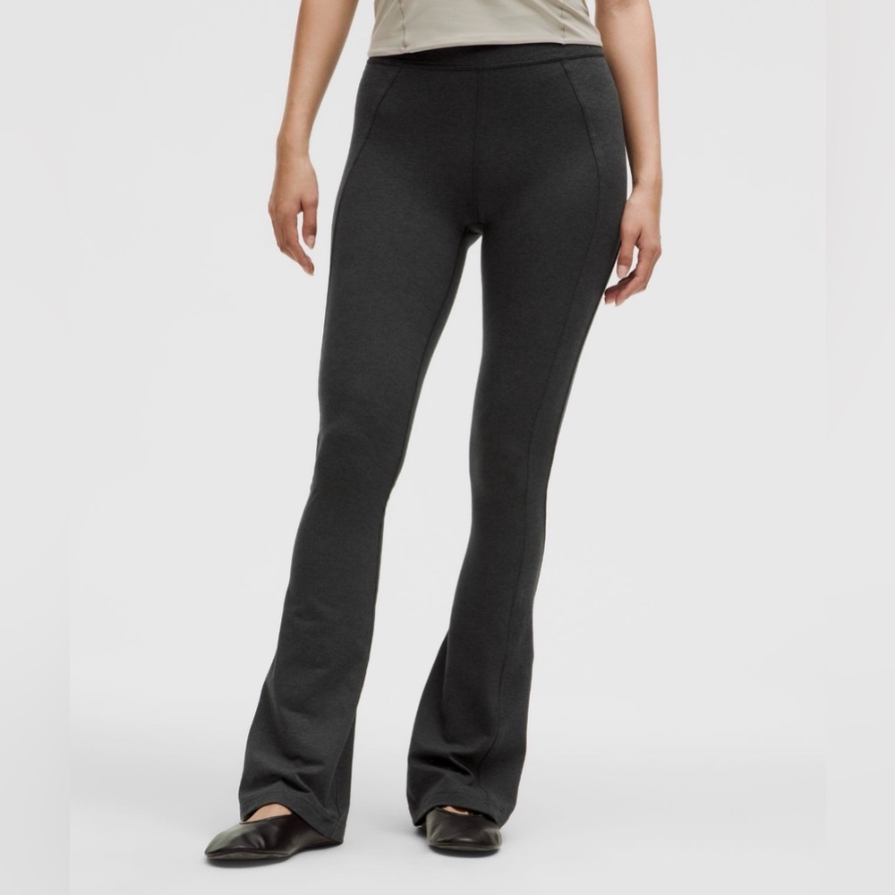 Lululemon Softy Suedey Split-Hem High-Rise Mini-Flare Pant -NWT